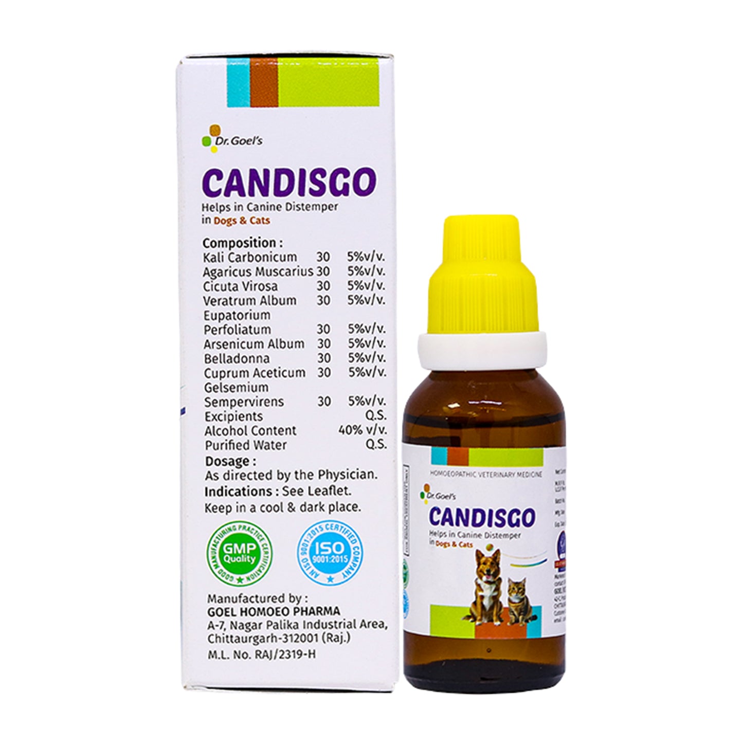 CANDISGO Helps in Canine Distemper in Dogs & Cats