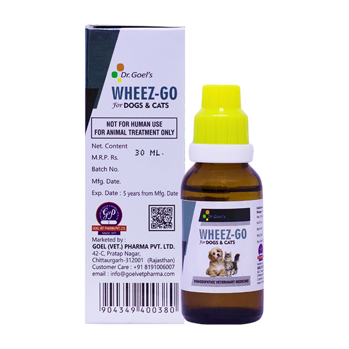 WHEEZ-GO for Pet 30ml For Cough and Cold