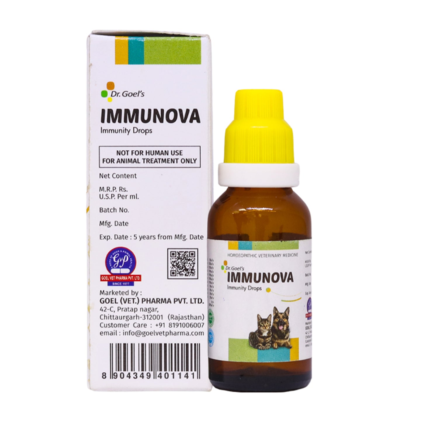 IMMUNOVA for INCREASING IMMUNITY in PETS