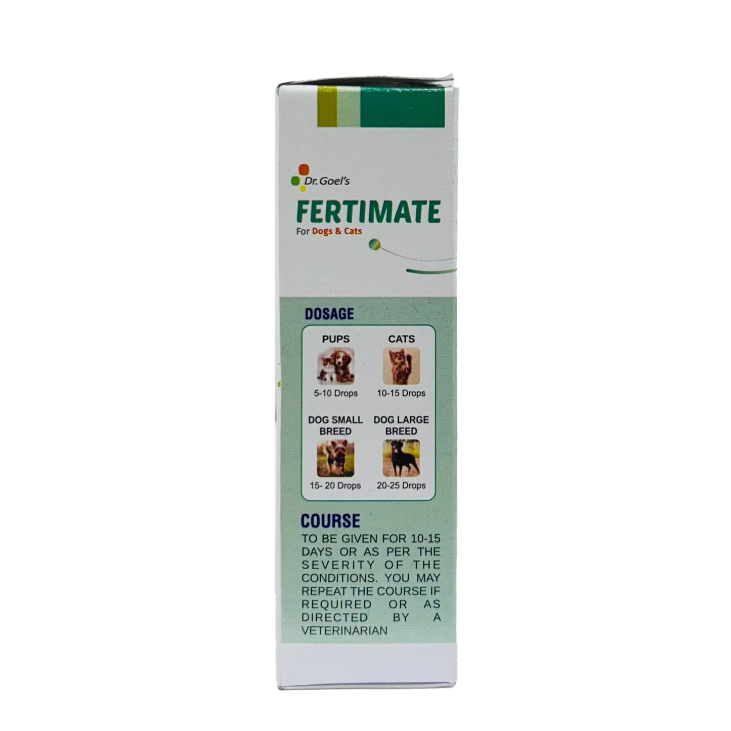 FERTIMATE DROPS for PETS 30ML For INFERTILITY in Females