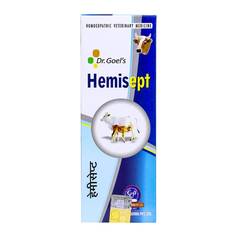HEMISEPT for CATTLE – 105ML Supporting Therapy to all respiratory disease