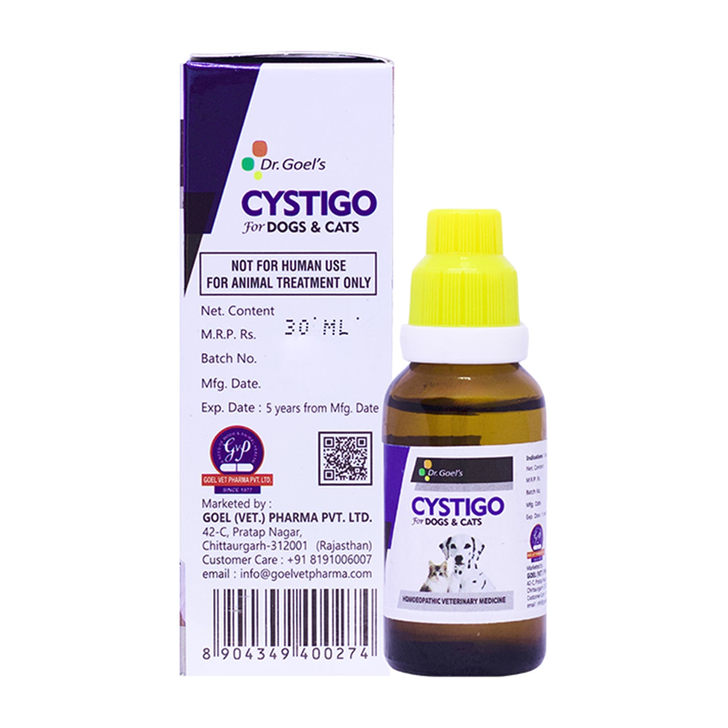 CYSTIGO for PETS 30ml For Urinary Problems