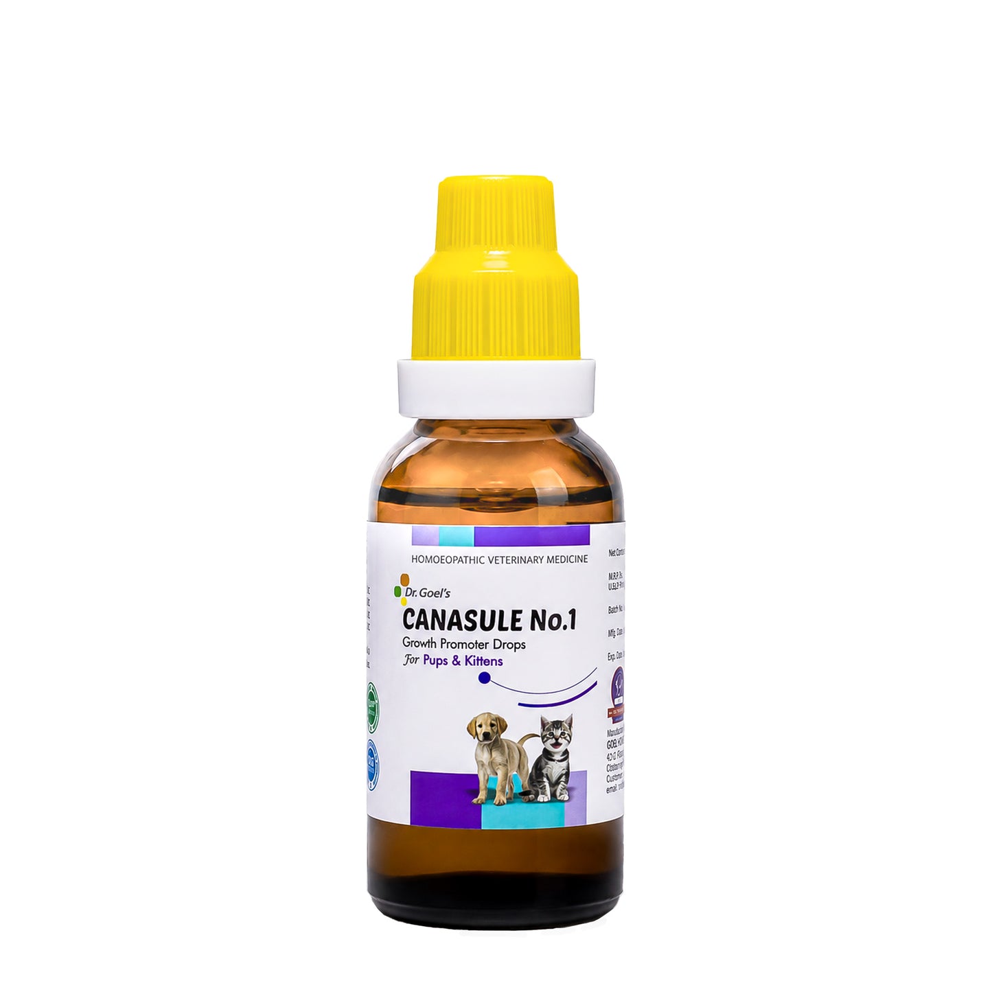 CANASULE No.1 for PUPS and KITTENS 30ml For Boosting Immunity