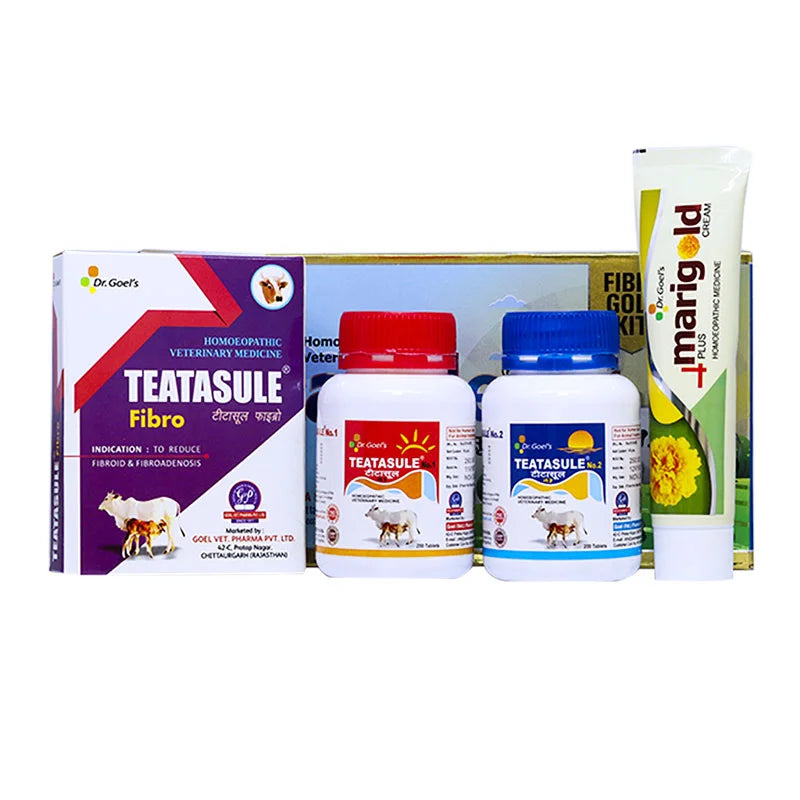 TEATASULE FIBRO GOLD KIT for Cattle For Reduction in Fibroid