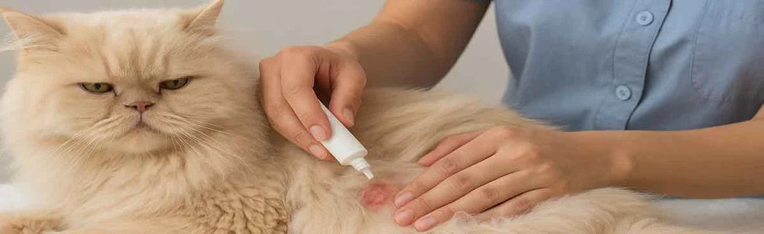 Persian Cat skin infection