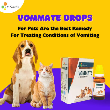 VOMMATE DROPS for PETS 30ML For Vomiting complaints