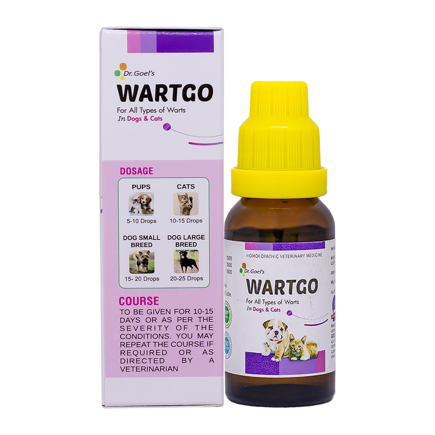 WARTGO DROPS for PETS | For Removal of Warts
