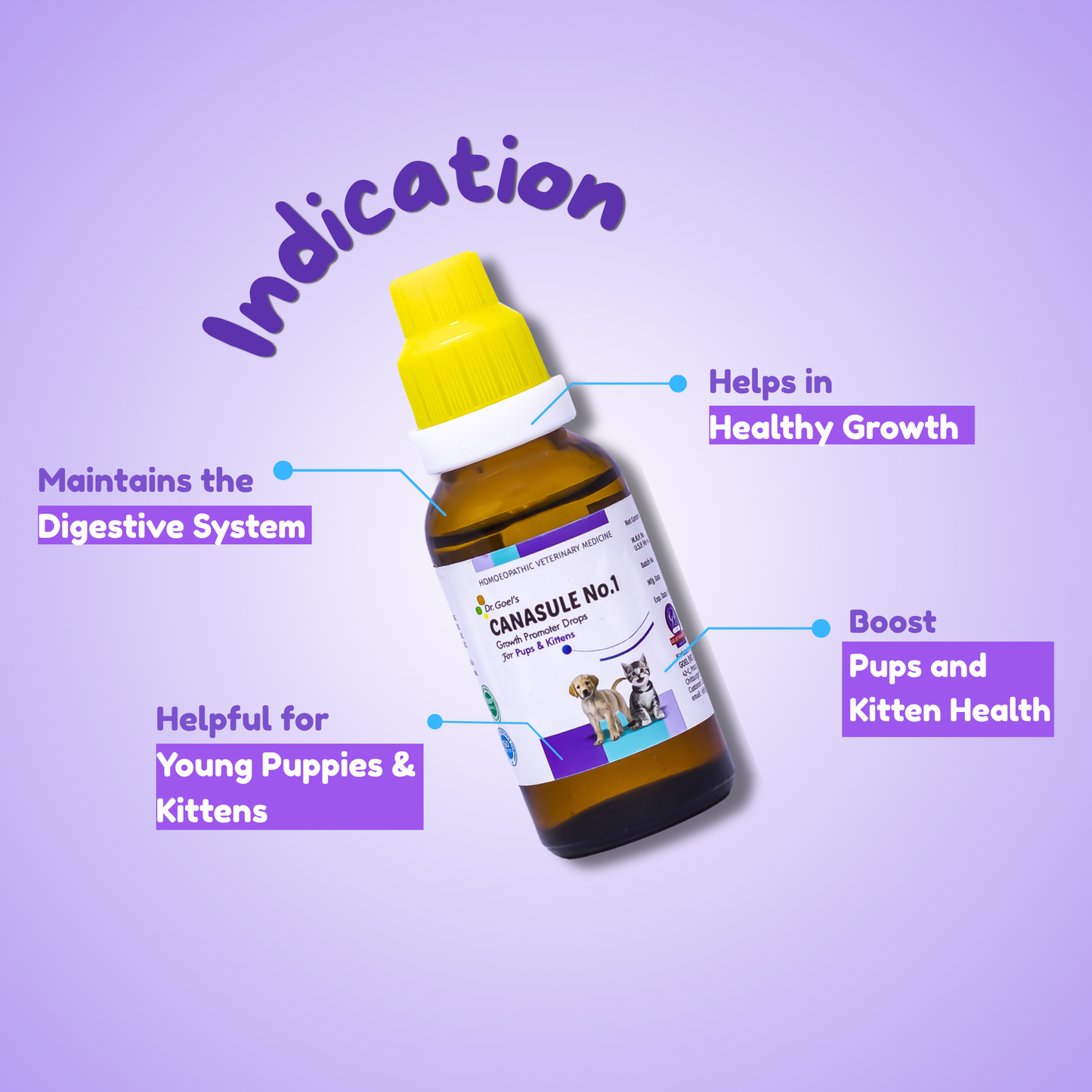 CANASULE No.1 for PUPS and KITTENS 30ml For Boosting Immunity