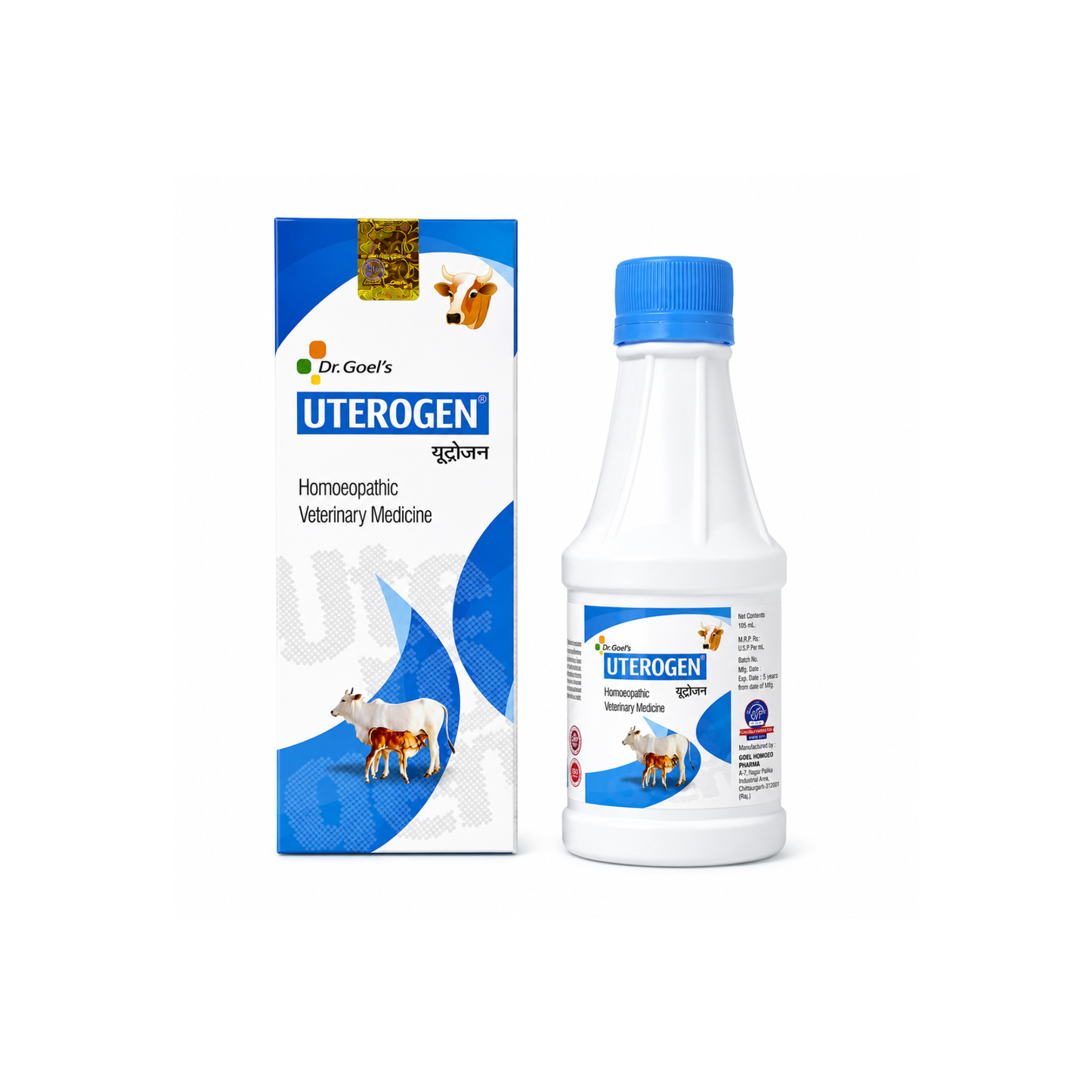 UTEROGEN for Cattle 105ml A Multi Purpose Uterine Remedy
