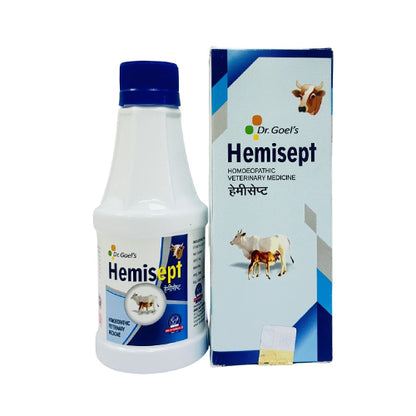 HEMISEPT for CATTLE – 105ML Supporting Therapy to all respiratory disease