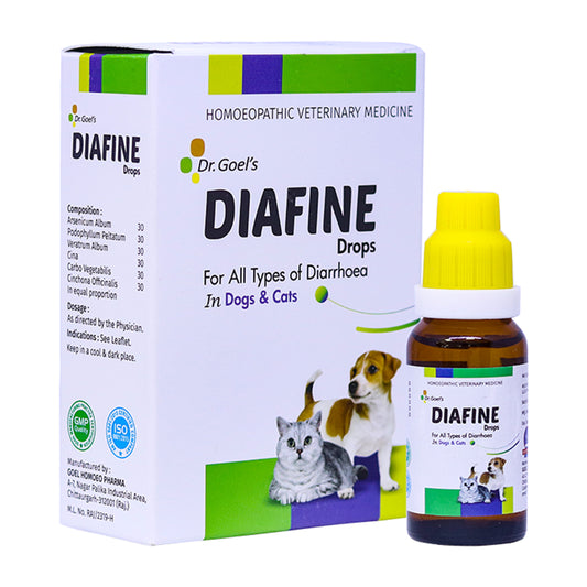 DIAFINE for PETS 20ML for Diarrhoea and PARVO