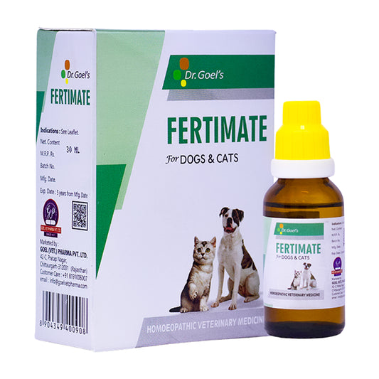 FERTIMATE DROPS for PETS 30ML For INFERTILITY in Females