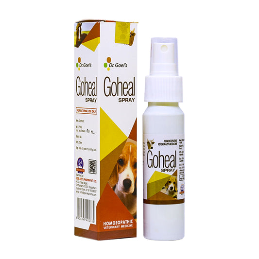GOHEAL SPRAY For Wounds due to injury, FMD, Burns