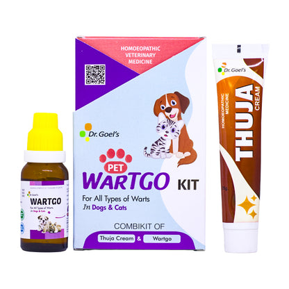 WARTGO KIT for PETS | For Removal of Warts