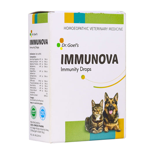 IMMUNOVA for INCREASING IMMUNITY in PETS