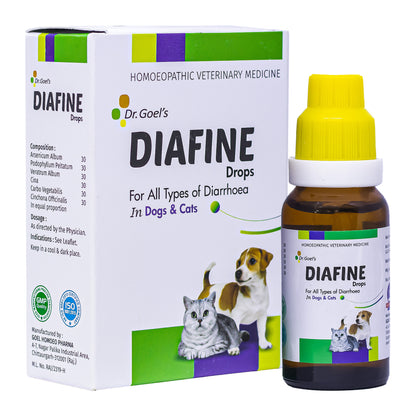 DIAFINE for PETS 20ML for Diarrhoea and PARVO