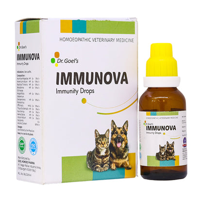 IMMUNOVA for INCREASING IMMUNITY in PETS