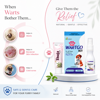 WARTGO KIT for PETS | For Removal of Warts