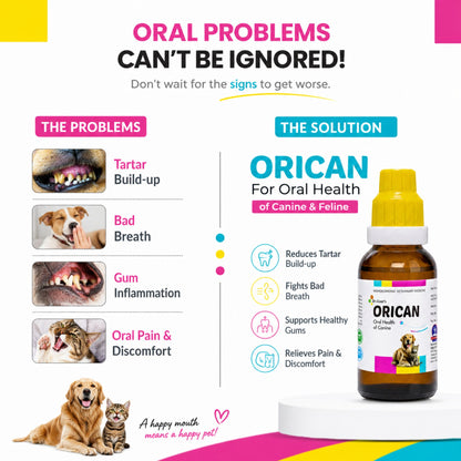 ORICAN FOR ORAL HEALTH IN DOG AND CAT