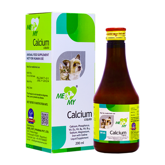 ME and MY CALCIUM Supplement for Pets | For Strong Bone and Growth