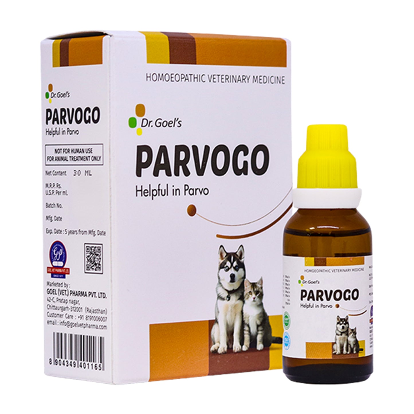 PARVOGO for PARVO VIRUS in DOG and CAT