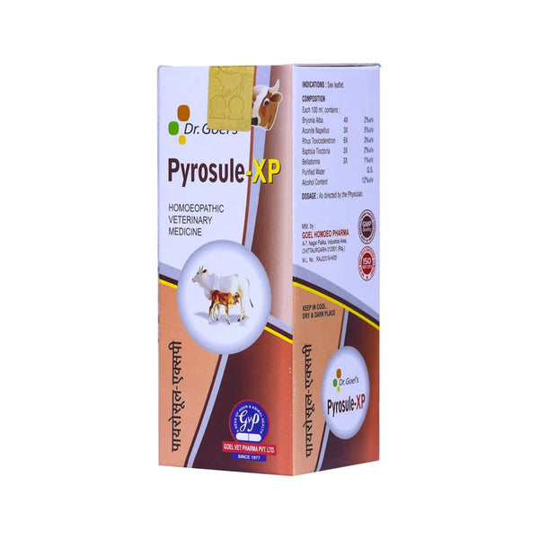 PYROSULE-XP for CATTLE 100ML To normalise Body Temperature