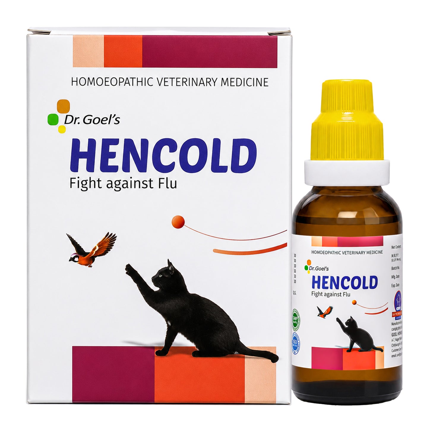 HENCOLD For Dogs and Cats To Fight Against Flu, H5N1, & Bird Flu