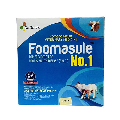 FOOMASULE No.1 – for CATTLE For prevention of FMD