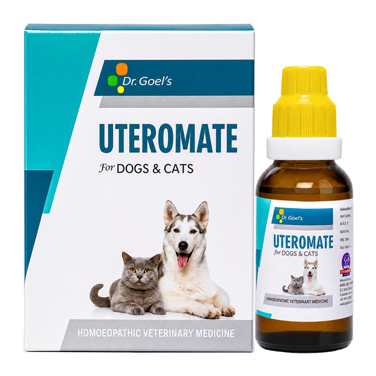 UTEROMATE DROPS for PETS 30ML For UTERINE Troubles in Females