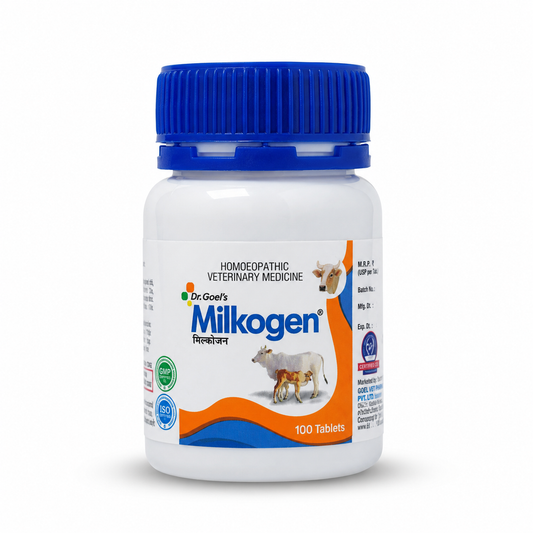MILKOGEN for CATTLE 100 Tablets To Increase Milk In Natural Way