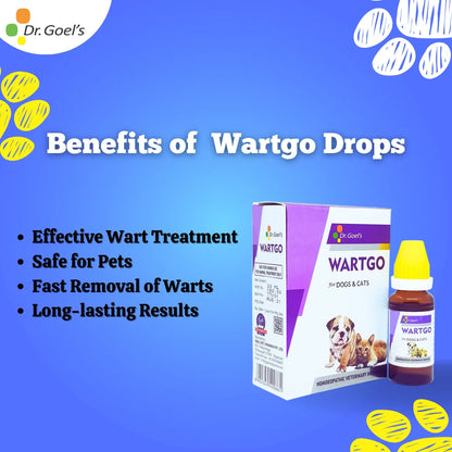 WARTGO DROPS for PETS | For Removal of Warts