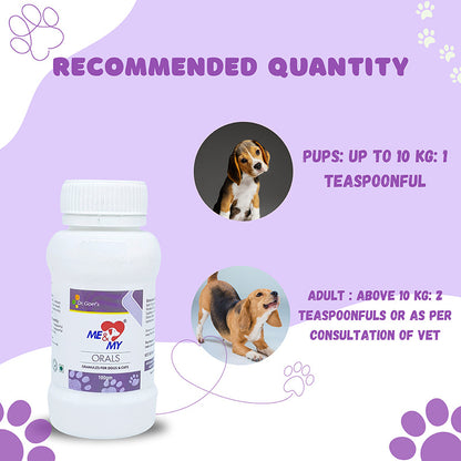 Me and My ORALS 100 GM Helps in removal of Foul Breath in pets