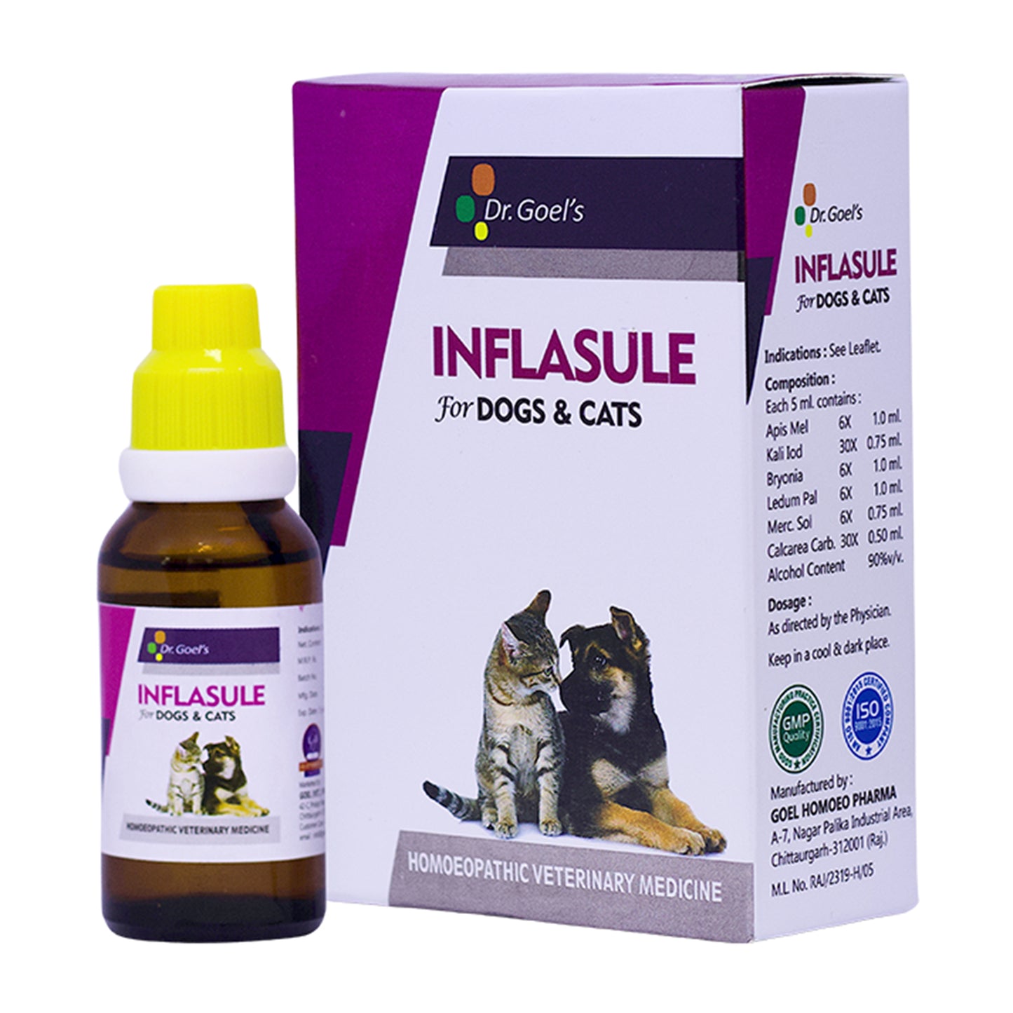 INFLASULE for PETS 30ml For Joint Pain & Rheumatism