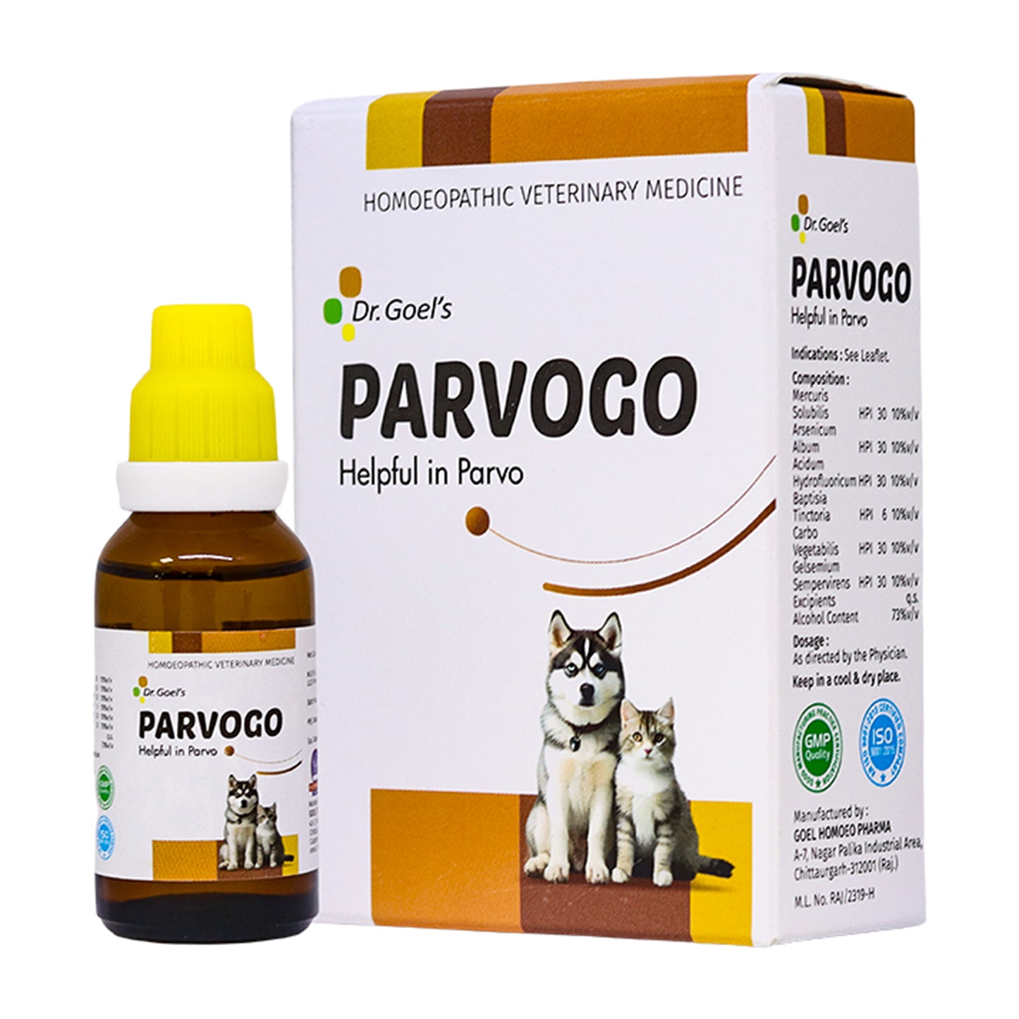 PARVOGO for PARVO VIRUS in DOG and CAT