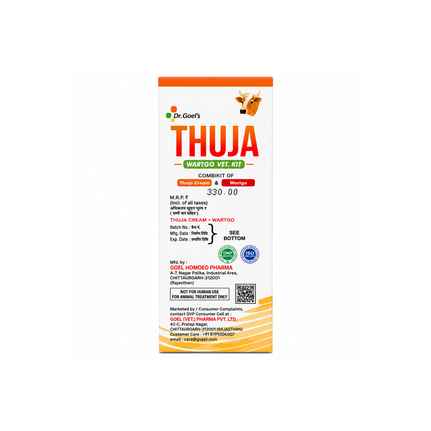 Thuja WartGo vet kit For Natural removal of Warts