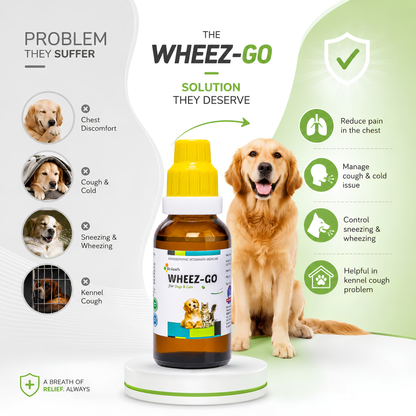 WHEEZ-GO for Pet 30ml For Cough and Cold
