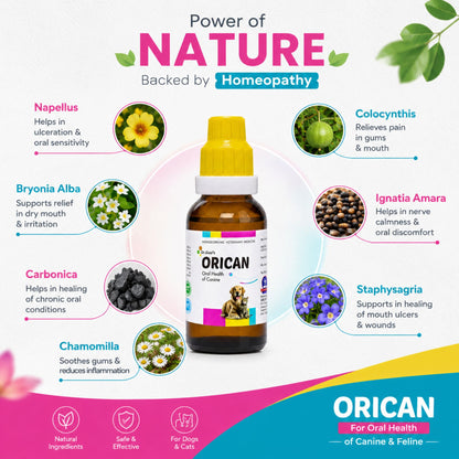 ORICAN FOR ORAL HEALTH IN DOG AND CAT