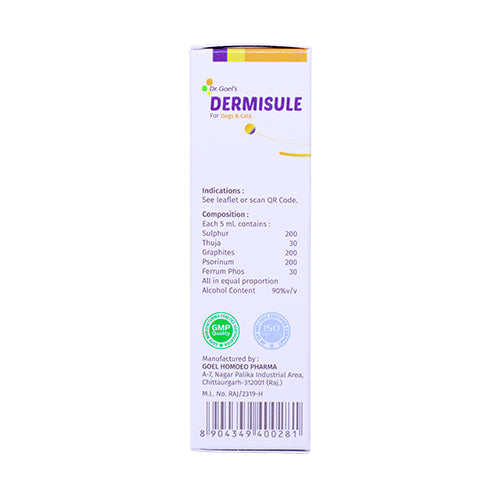 DERMISULE for PETS 30ml For Skin Infections