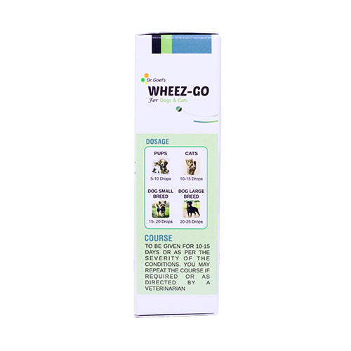 WHEEZ-GO for Pet 30ml For Cough and Cold