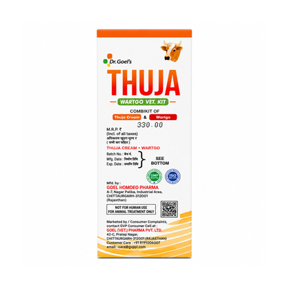 Thuja WartGo vet kit For Natural removal of Warts