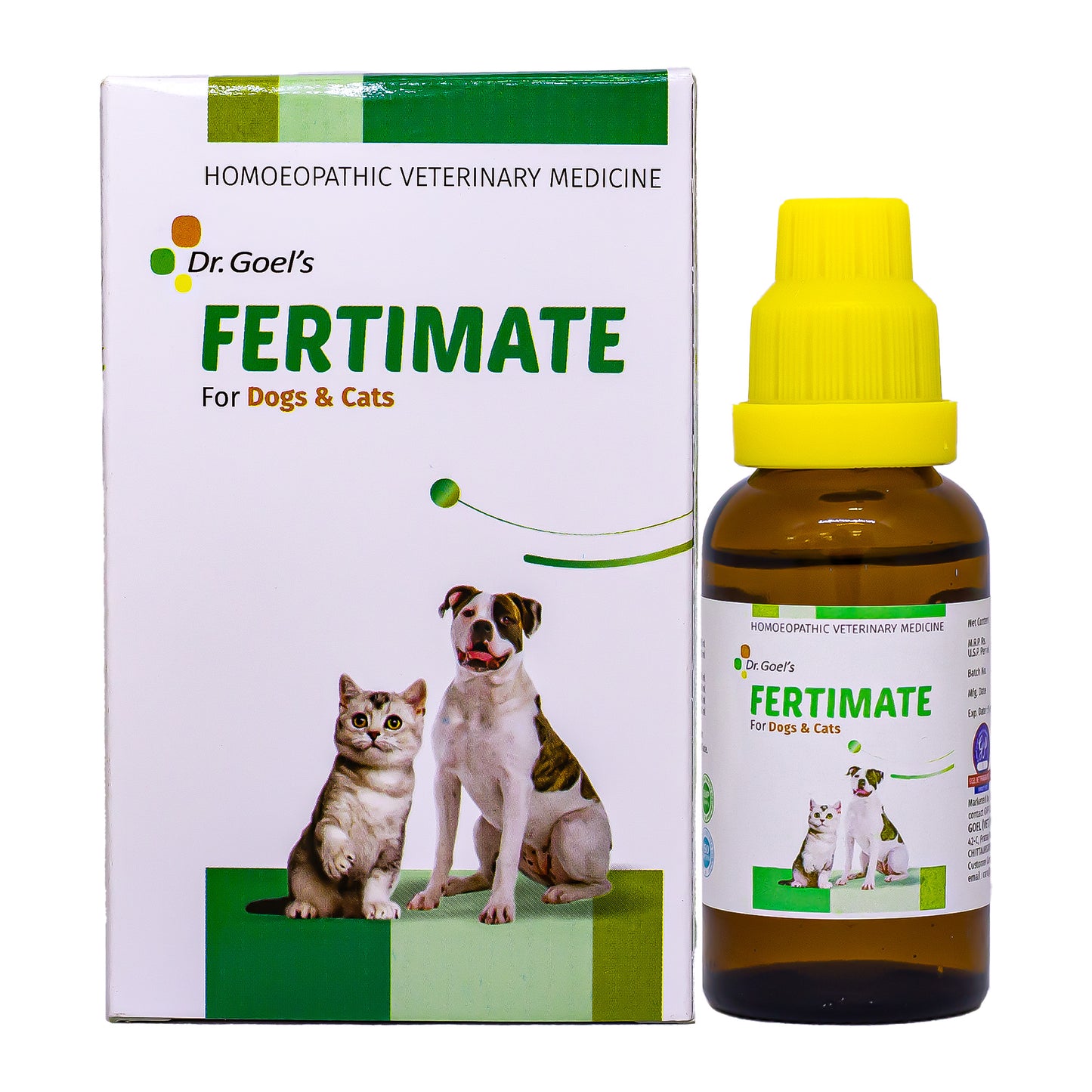 FERTIMATE DROPS for PETS 30ML For INFERTILITY in Females