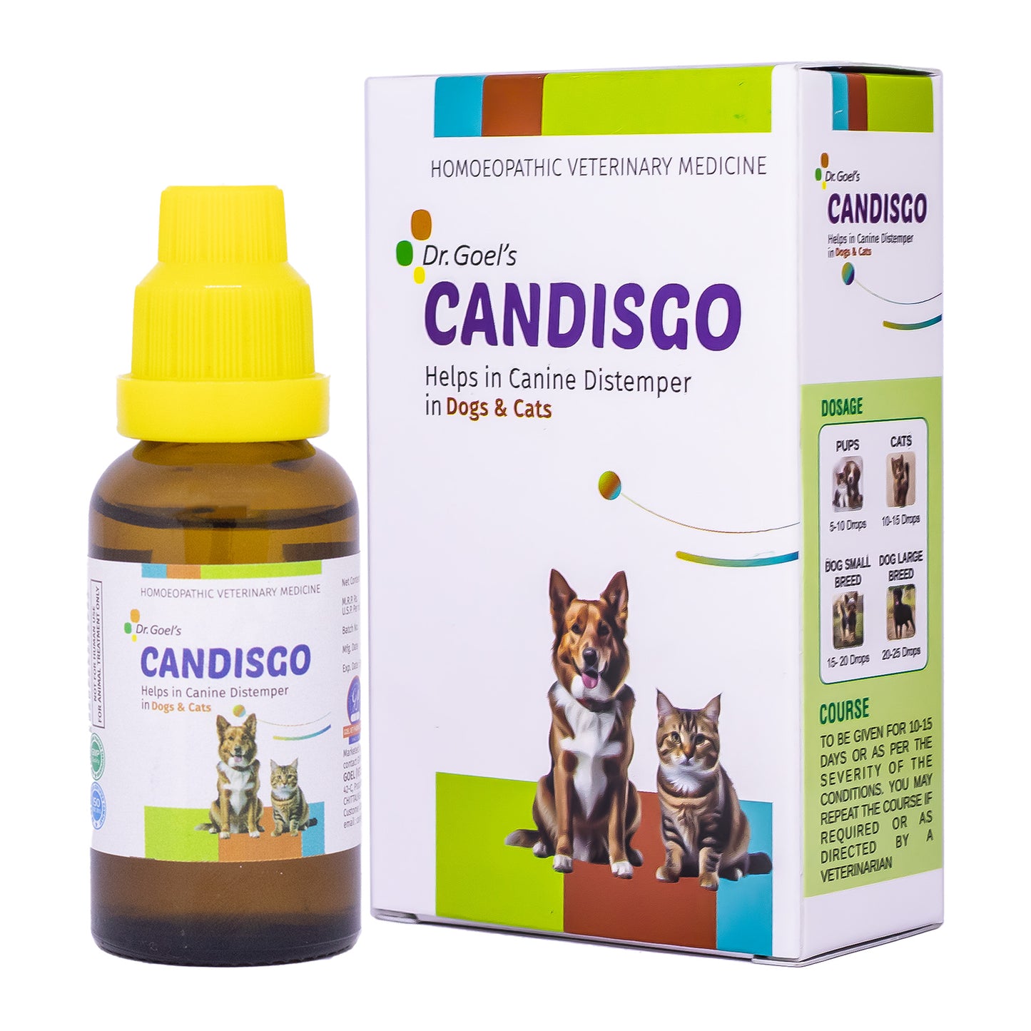 CANDISGO Helps in Canine Distemper in Dogs & Cats