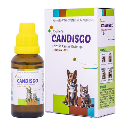 CANDISGO Helps in Canine Distemper in Dogs & Cats