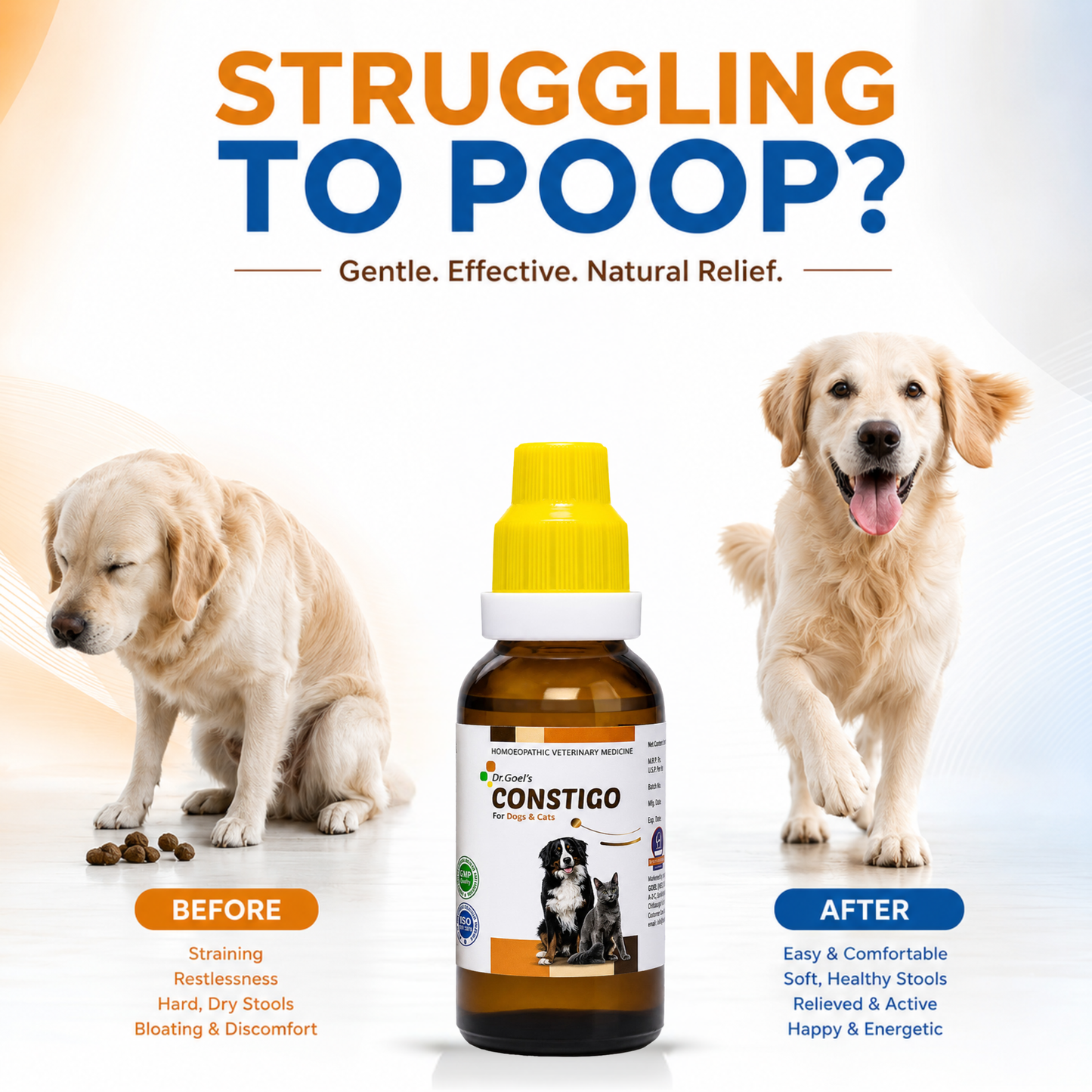 CONSTIGO for PETS 30ML For Constipation Problems