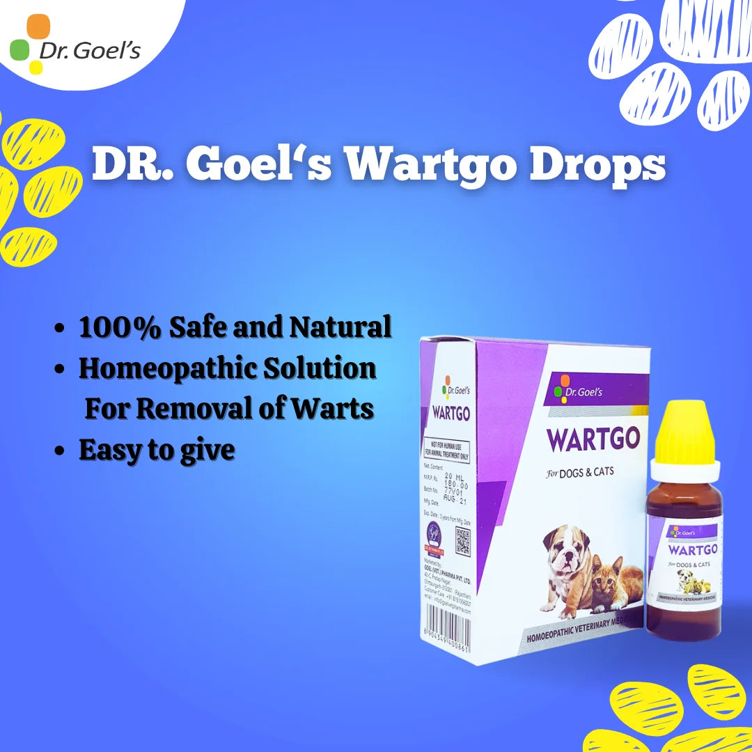 WARTGO DROPS for PETS | For Removal of Warts