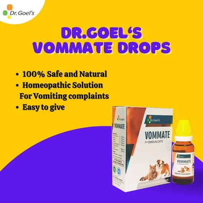 VOMMATE DROPS for PETS 30ML For Vomiting complaints