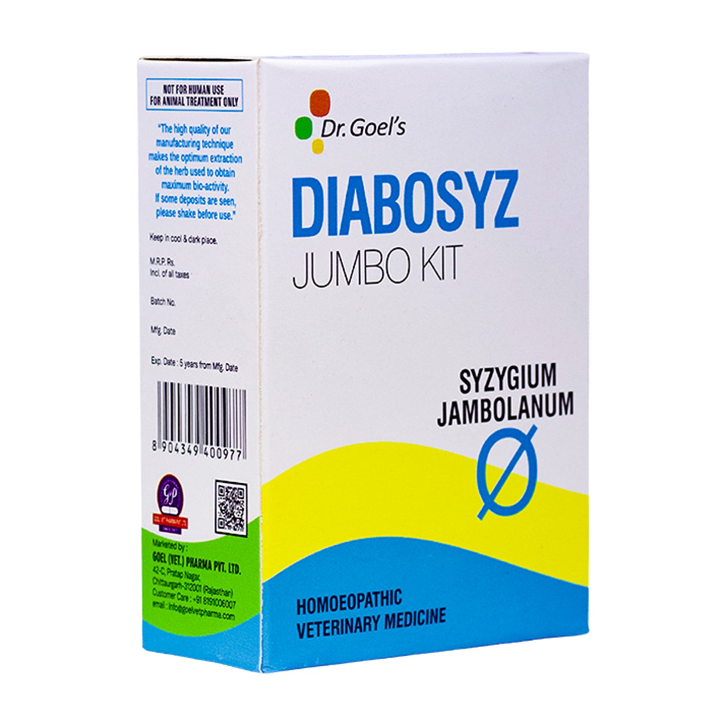 DIABOSYZ JUMBO KIT for PETS 30ML For Diabetes
