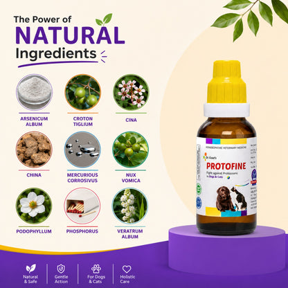 PROTOFINE Fight against Protozoans in Dogs & Cats