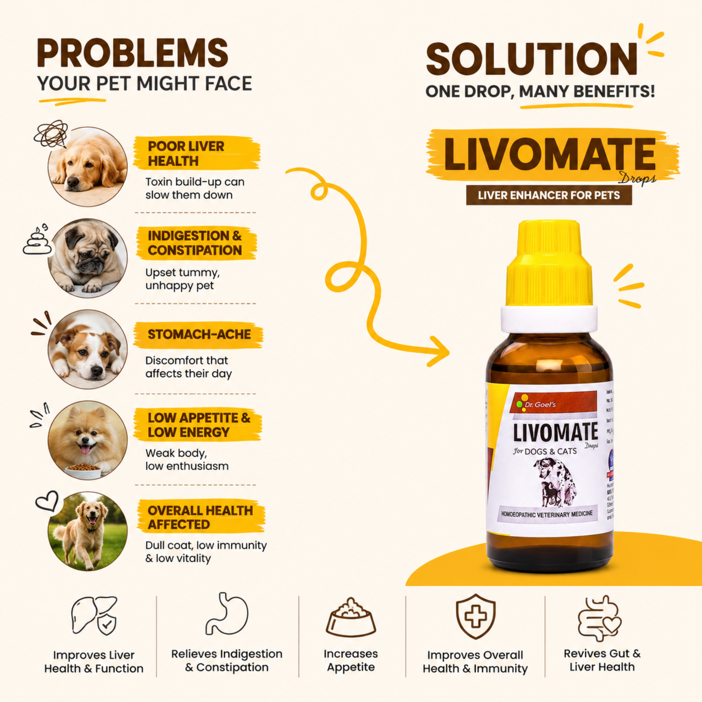 LIVOMATE for PETS Liver Enhancer