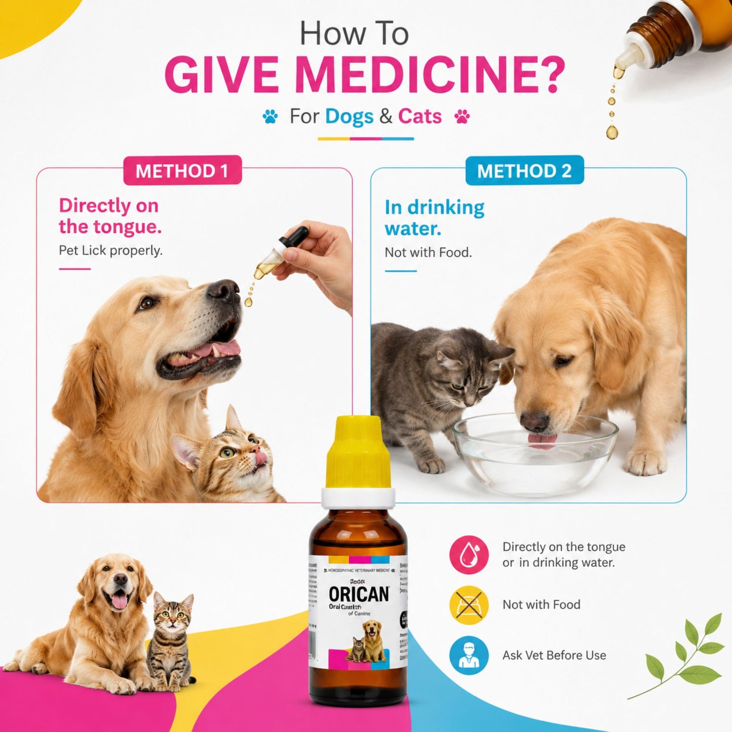 ORICAN FOR ORAL HEALTH IN DOG AND CAT